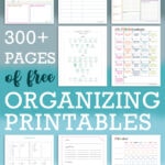 300+ Pages of Free Organizing Printables