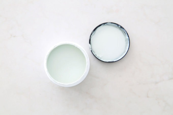 Aqua paint colors can be tough to sort through to find the perfect blend of blue and green for your space, so I'm sharing my 10 favorite aqua paint colors that will make any room feel soothing and serene! | #aqua #aquapaintcolors #aquapaint #mintpaint #mintpaintcolors #paintcolors #bestpaintcolors , Benjamin Moore Quiet Moments