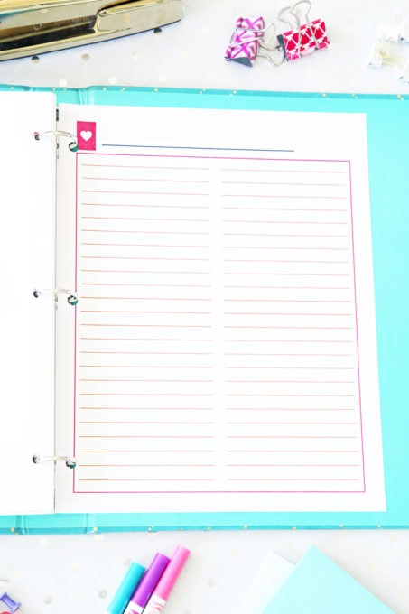 Brain Dump Free Printable