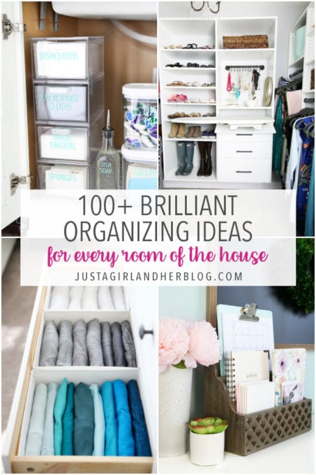 100 Brilliant Organizing Ideas for Every Room of the House
