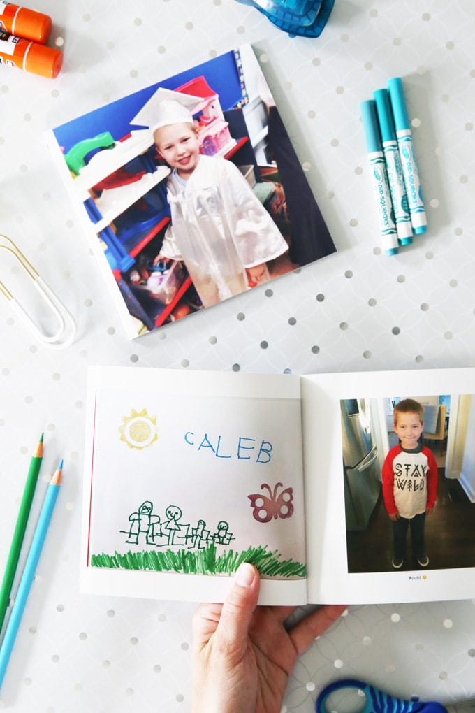 Kids' Artwork Organized in Chatbooks
