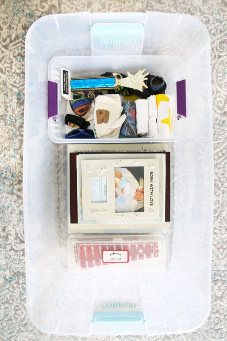 Organized Sentimental Items
