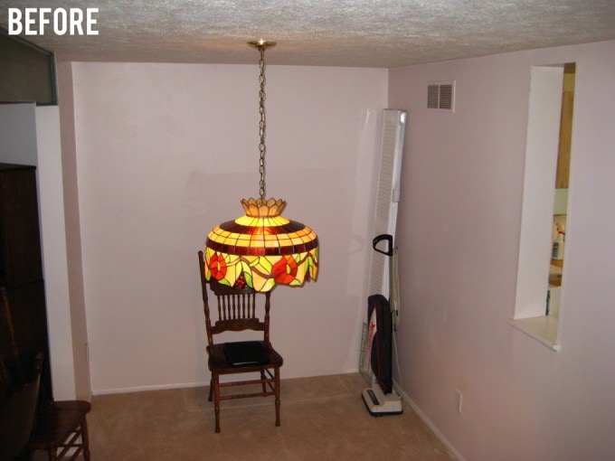 This is an incredible transformation of an entire home from ugly and outdated to light, bright, and beautiful! Pop over to the post to see the whole before and after home tour!