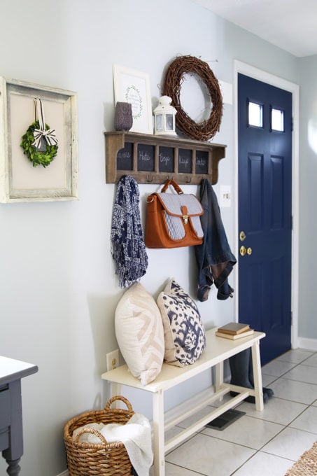 Small Entryway in a Townhouse