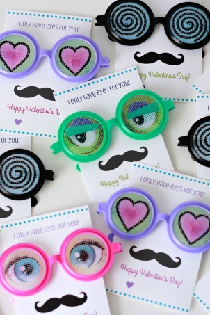 I Only Have Eyes for You Valentine Free Printables