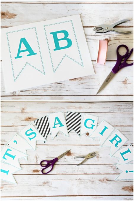 Free Printable Bunting Banner Letters