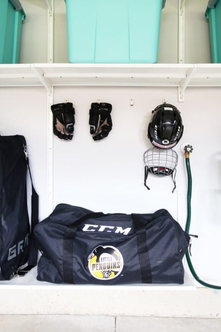 Organized hockey gear