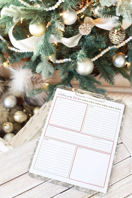 5 Free Christmas Planning Printables