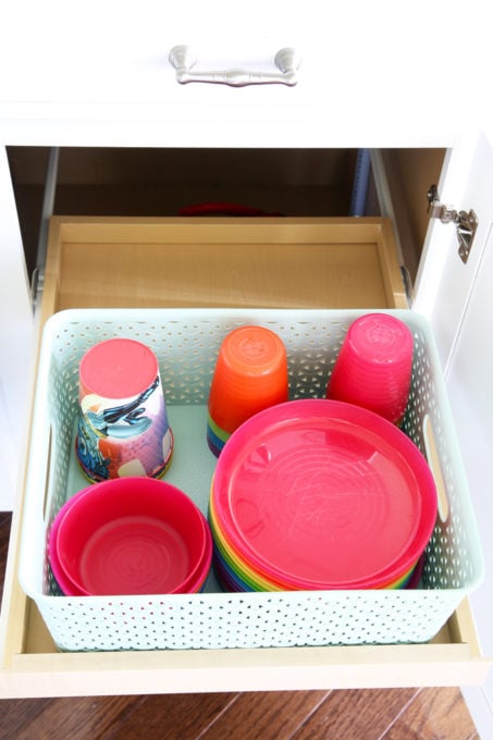 Organized Kids' Dishes