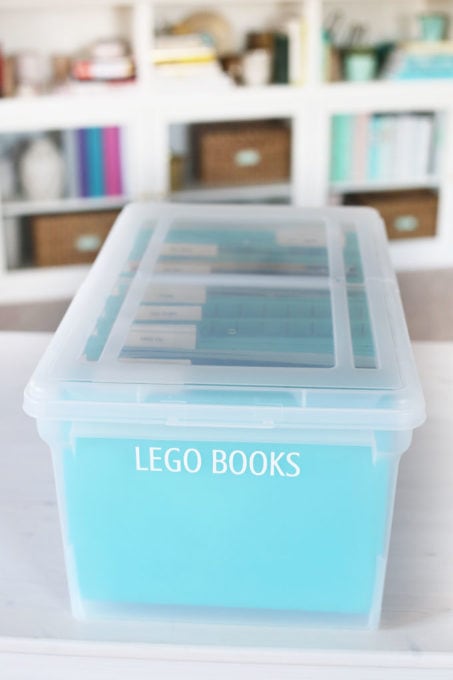 Organized LEGO Manuals