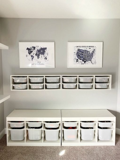 IKEA TROFAST Units Storing LEGOs, DIY IKEA Lego Storage Table