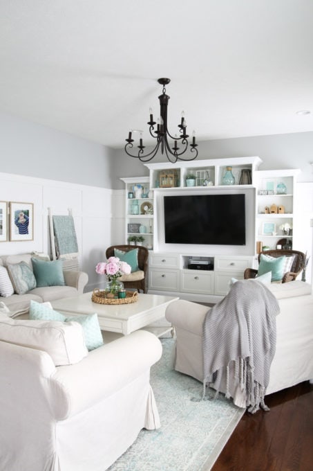 Organized Living Room