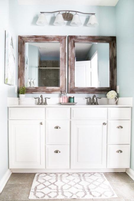 Organized Master Bathroom
