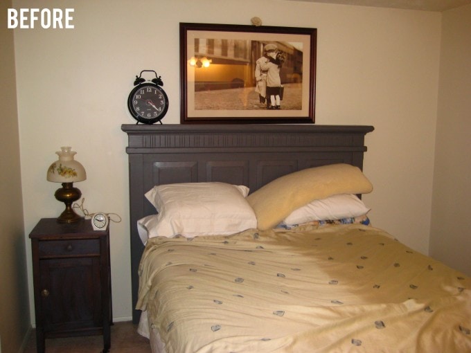 This is an incredible transformation of an entire home from ugly and outdated to light, bright, and beautiful! Pop over to the post to see the whole before and after home tour!