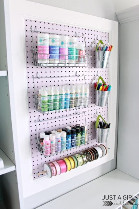 Organized Pegboard
