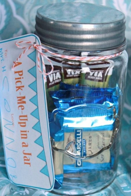 Mason Jar Teacher Gift
