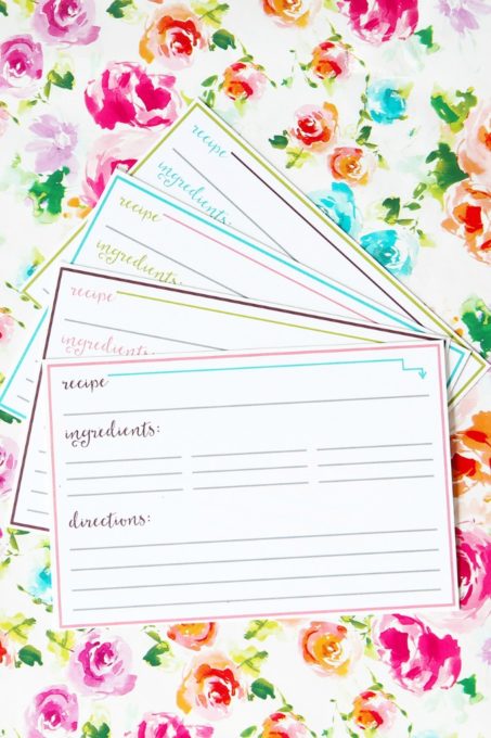 Recipe Cards