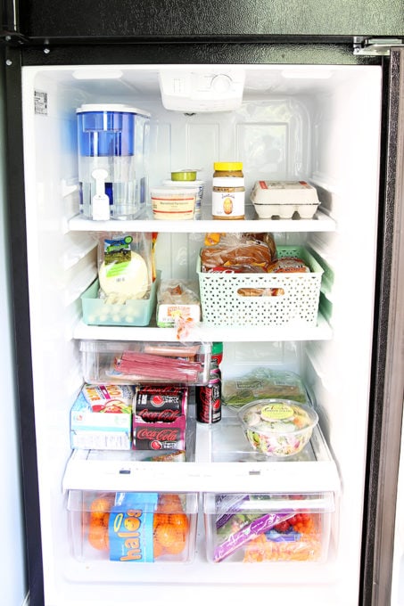 Organized Refrigerator Small