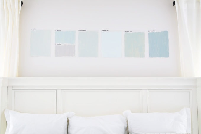Aqua paint colors can be tough to sort through to find the perfect blend of blue and green for your space, so I'm sharing my 10 favorite aqua paint colors that will make any room feel soothing and serene! | #aqua #aquapaintcolors #aquapaint #mintpaint #mintpaintcolors #paintcolors #bestpaintcolors