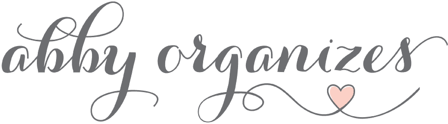 abby organizes | justagirlandherblog.com